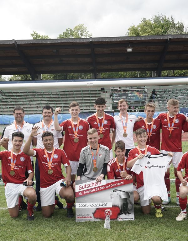 Fußballiade Siegerehrungen